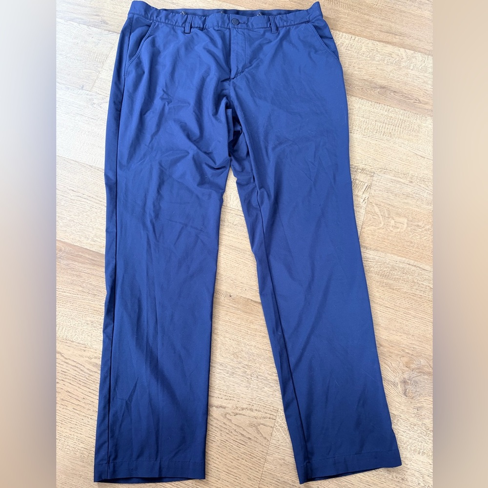Adidas Men's Navy Blue Golf Pants